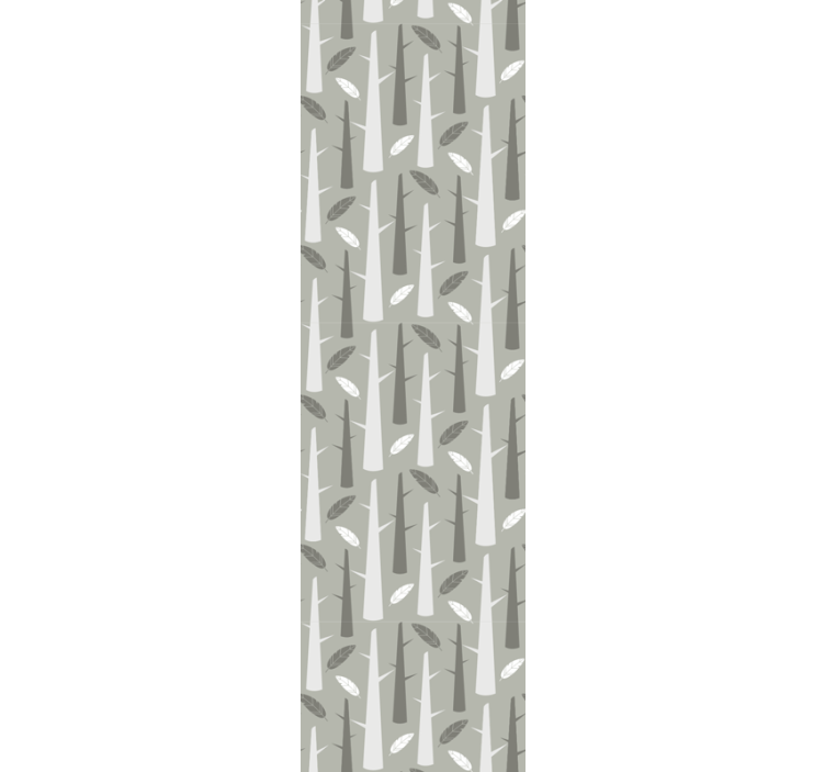 木の壁紙 白樺の森 - TENSTICKERS