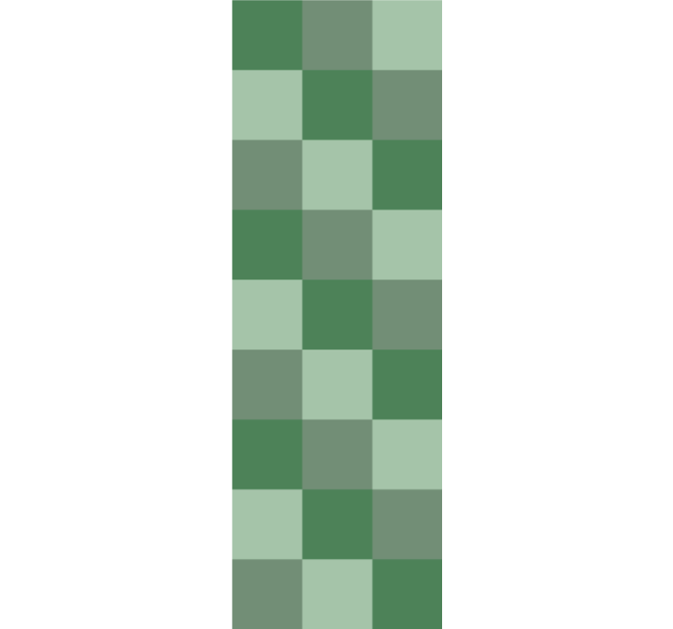 正方形の壁紙 チェッカーボード面 - TENSTICKERS