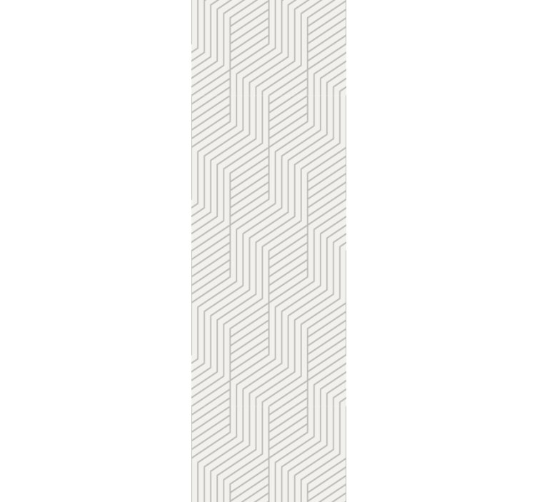 モダンな異なる八角形モダンな壁紙 - TENSTICKERS