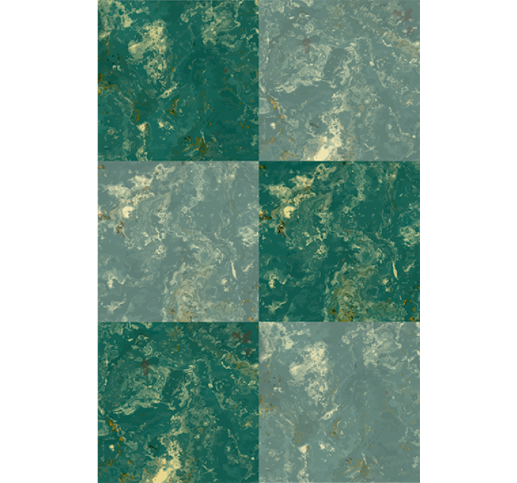 緑の大理石のテクスチャの壁紙 - TENSTICKERS