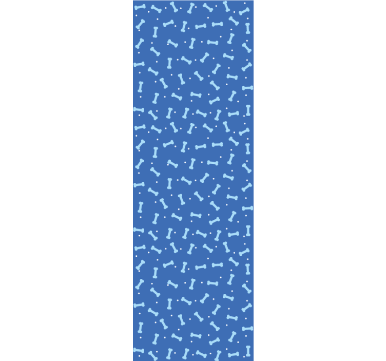 犬 壁紙 幾何学的骨模様 - TENSTICKERS