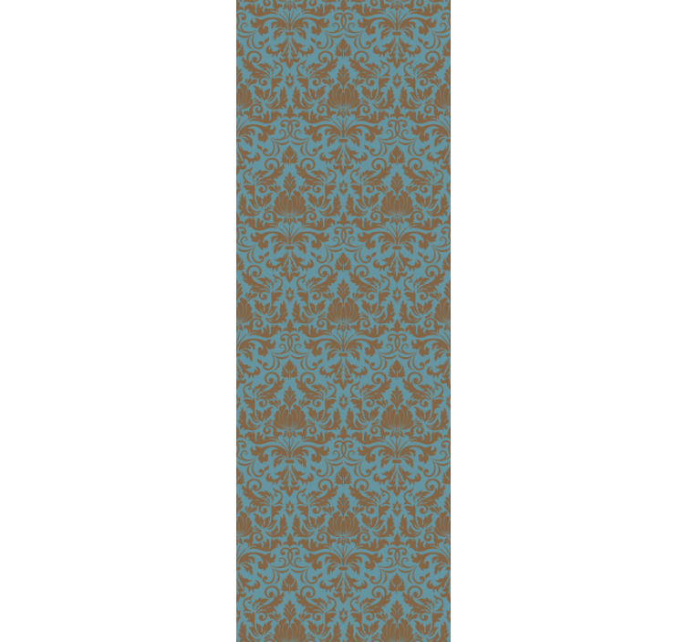 タイル 壁紙 華やかな葉のモチーフ - TENSTICKERS