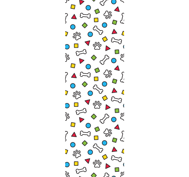 犬 壁紙 遊び心のあるペットのモチーフ - TENSTICKERS