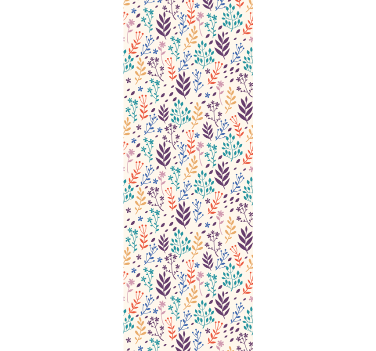 葉壁紙 秋の葉模様 - TENSTICKERS