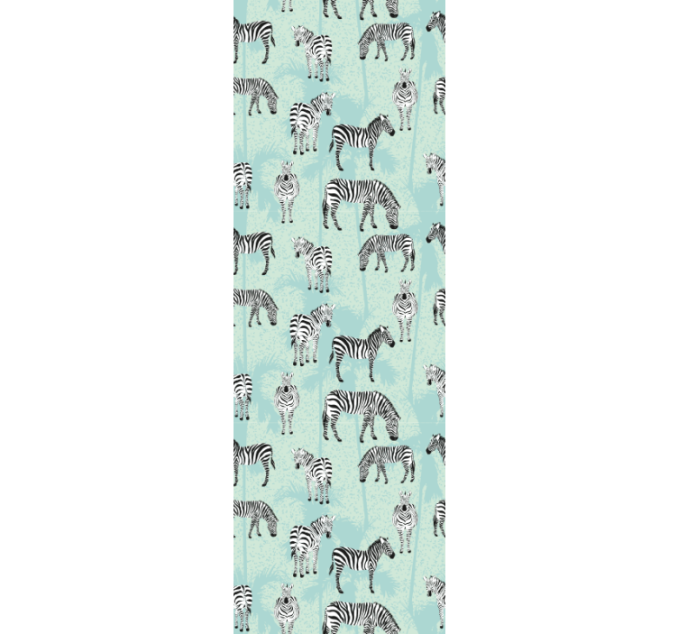 ゼブラ壁紙 ゼブラ柄 - TENSTICKERS