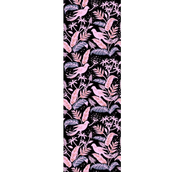 観賞用 壁紙 鳥と花の調和 - TENSTICKERS