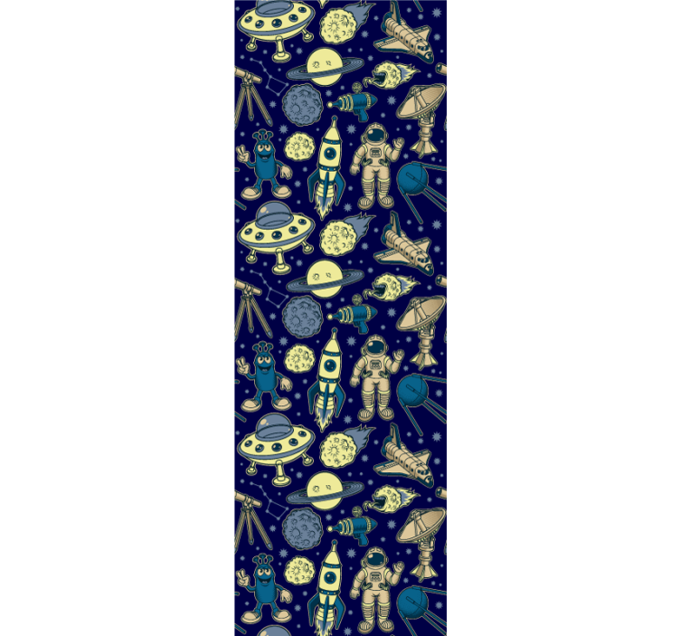 アート 壁紙 宇宙探査テーマ - TENSTICKERS