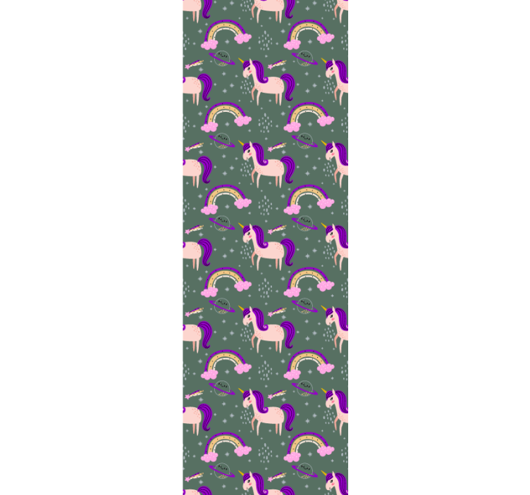 動物 壁紙 神話の生き物とカラフルなアーチ - TENSTICKERS