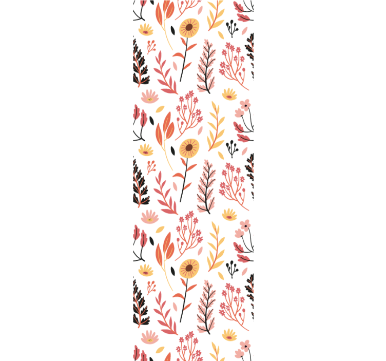 壁紙 花 花の植物デザイン - TENSTICKERS