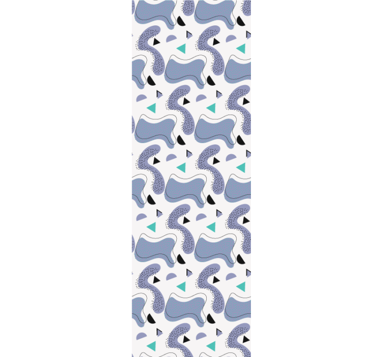 概要の壁紙 抽象的な形のアンサンブル - TENSTICKERS