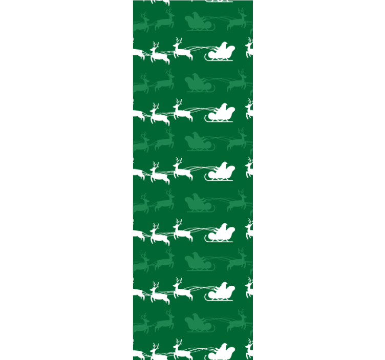 クリスマス 壁紙 休日のそりモチーフ - TENSTICKERS