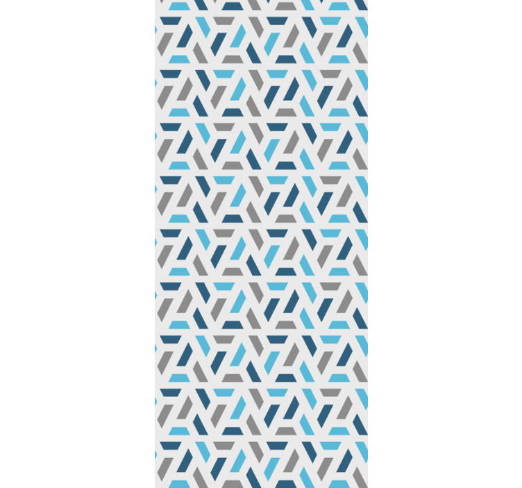 幾何学的壁紙抽象的な絡み合うパターン - TENSTICKERS