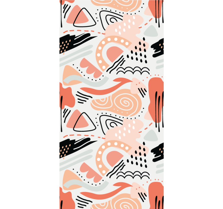 概要の壁紙 抽象的な形 - TENSTICKERS