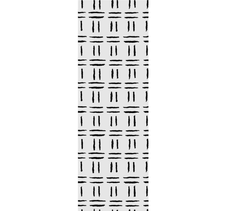 ノルディック壁紙幾何学的ライン構成 - TENSTICKERS