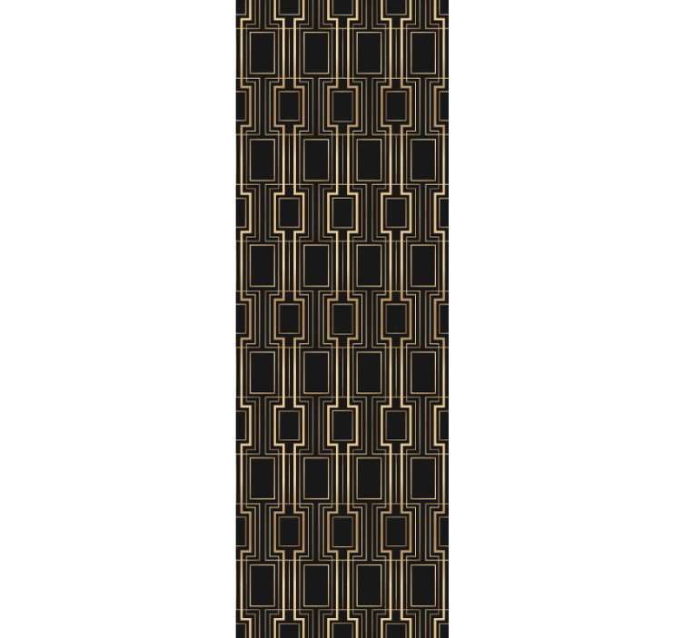 幾何学的壁紙 幾何学的な洗練 - TENSTICKERS