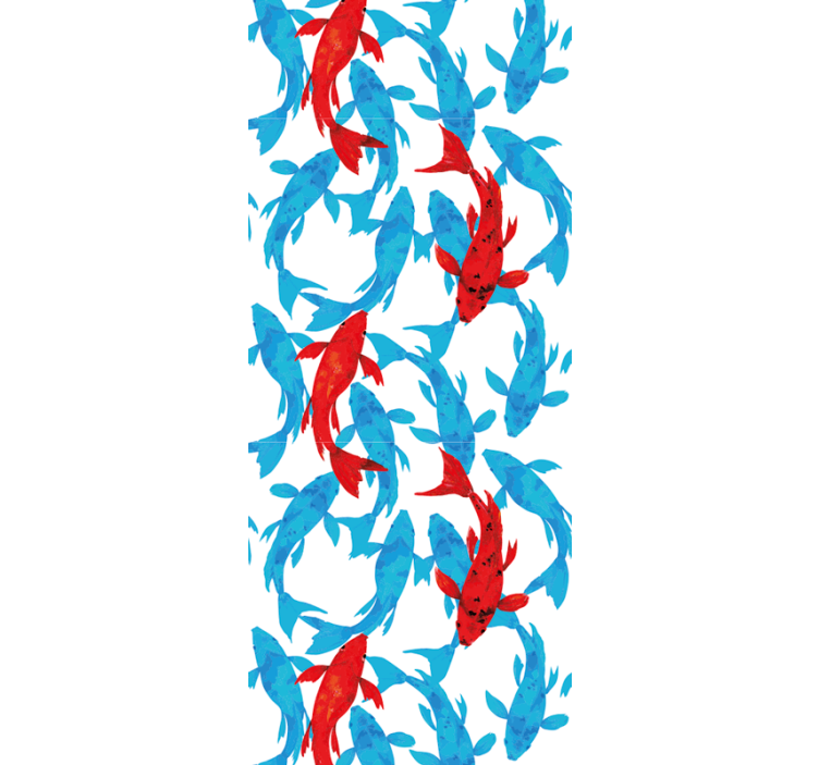 魚壁紙 水中ダンス - TENSTICKERS