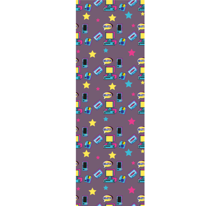 カスタム壁紙 レトロゲームの美学 - TENSTICKERS