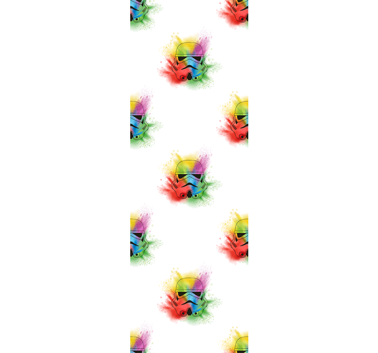 アート 壁紙 カラフルなカブトムシのイラスト - TENSTICKERS