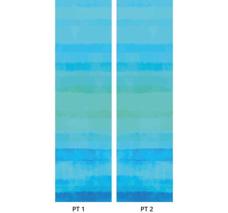 トライプ 壁紙 横縞のパノラマ - TENSTICKERS