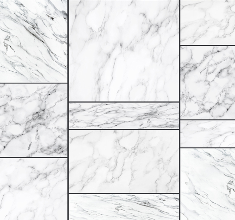 リビング 壁紙 おしゃれ マーブルの内装詳細 - TENSTICKERS