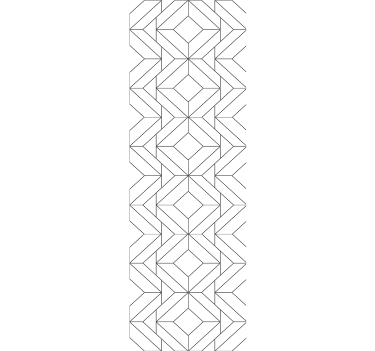 幾何学的壁紙現代的なパターン要素 - TENSTICKERS