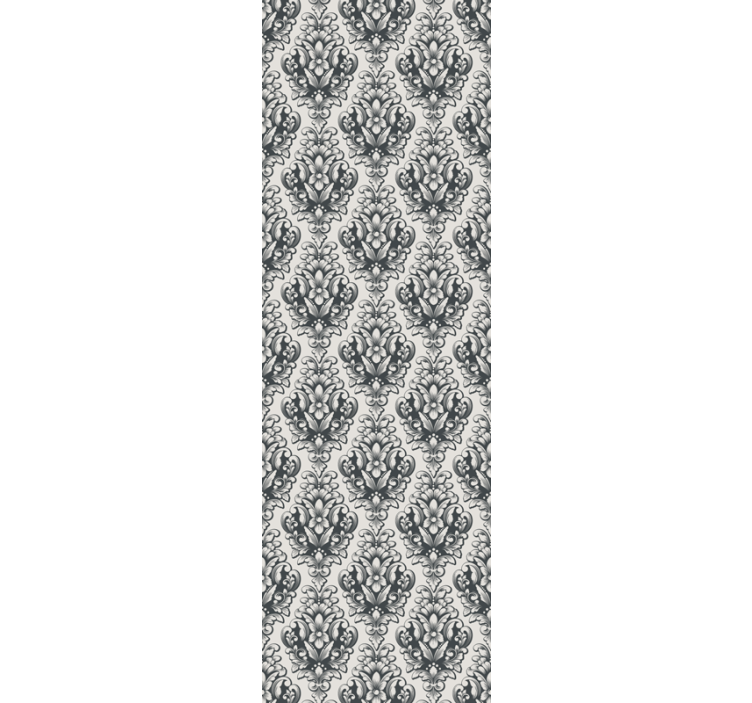 バロック壁紙優雅な植物の形 - TENSTICKERS