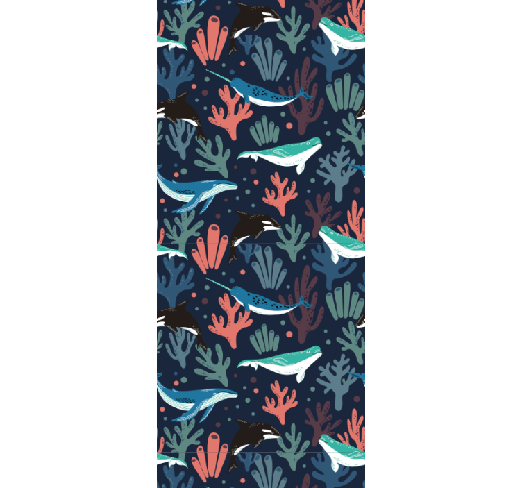 魚壁紙水中シーン - TENSTICKERS