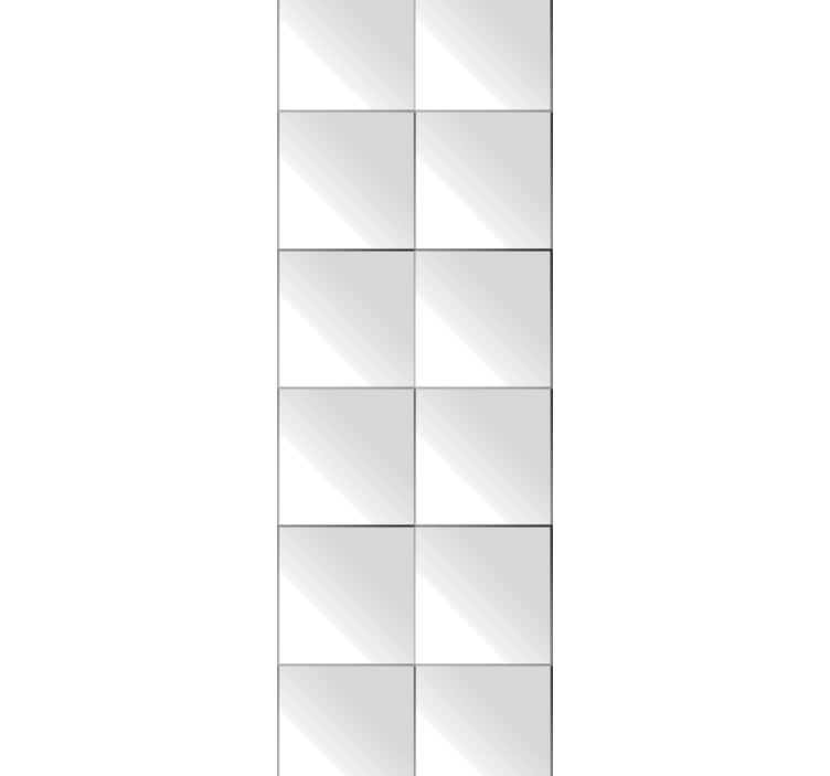 タイル 壁紙 クリーンシンプルパターン - TENSTICKERS