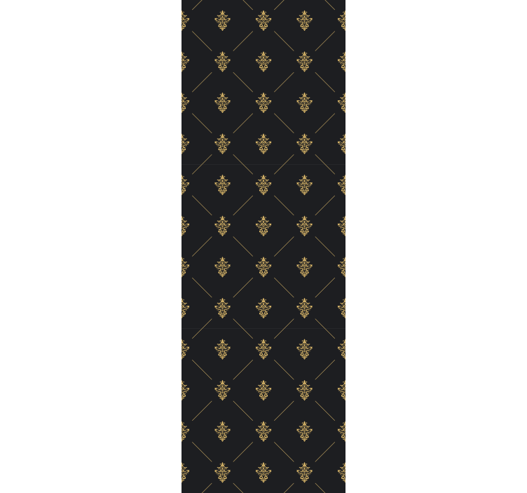 クラシック壁紙 優雅なバロックのタッチ - TENSTICKERS