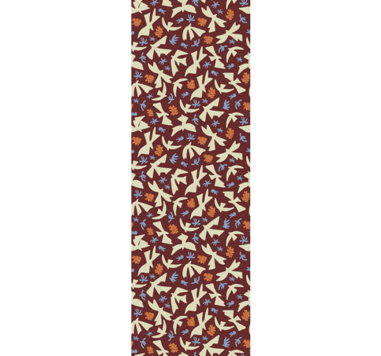 花 壁紙 自然をスタイリッシュに表現したモチーフ - TENSTICKERS