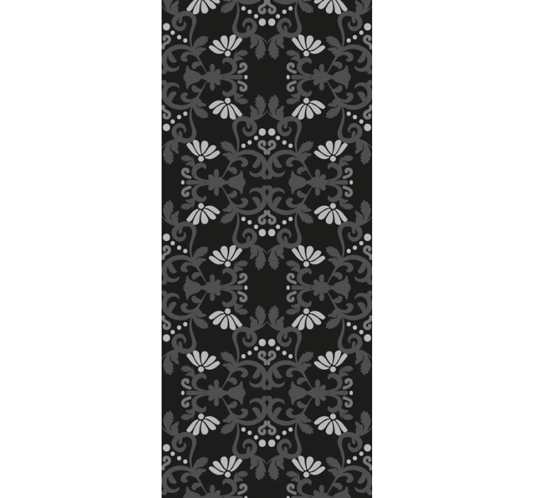 花 壁紙 優雅な植物のディスプレイ - TENSTICKERS