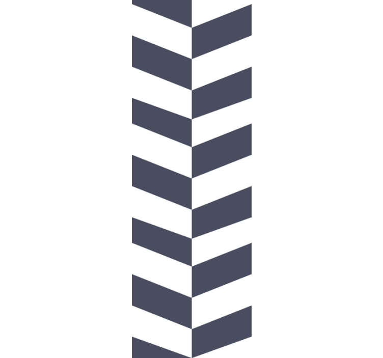 幾何学的壁紙シェブロン矢印形状 - TENSTICKERS