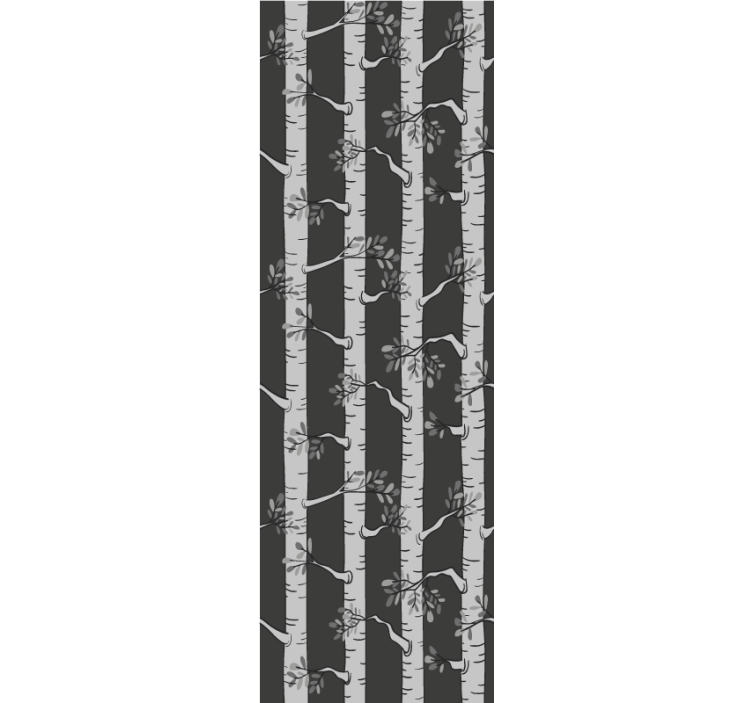 スカンジナビアの木の壁紙の明るい木 - TENSTICKERS