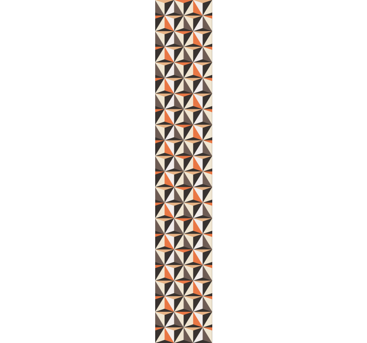 リビング 壁紙 おしゃれ 幾何学的三角形の配置 - TENSTICKERS