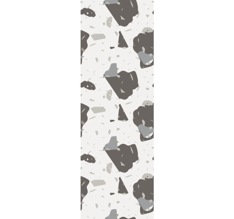 テクスチャとパターン 壁紙 抽象的な灰色の形状 - TENSTICKERS