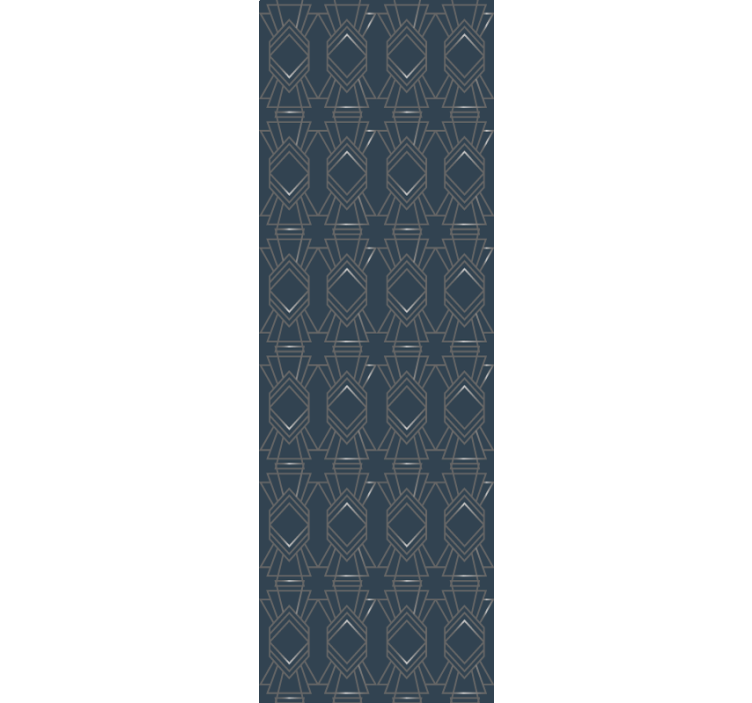 クラシック壁紙アールデコひし形 - TENSTICKERS