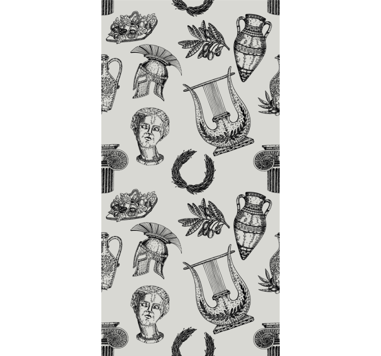 クラシック壁紙ローマの象徴性 - TENSTICKERS