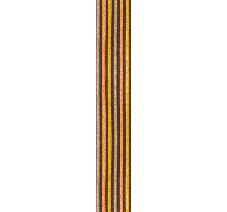 ストライプ テキスタイル ファブリック垂直壁紙 - TENSTICKERS