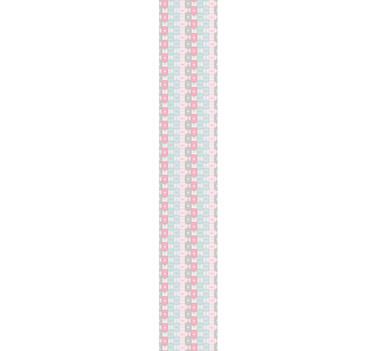 パッチワーク ハート テクスチャ壁紙 - TENSTICKERS