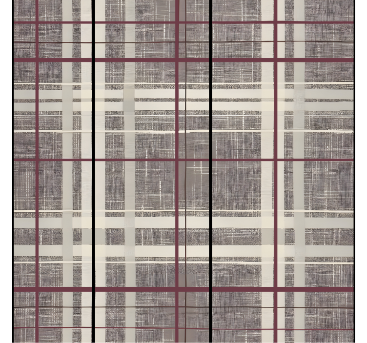 正方形の壁紙 石の質感スコットランド風パターン - TENSTICKERS