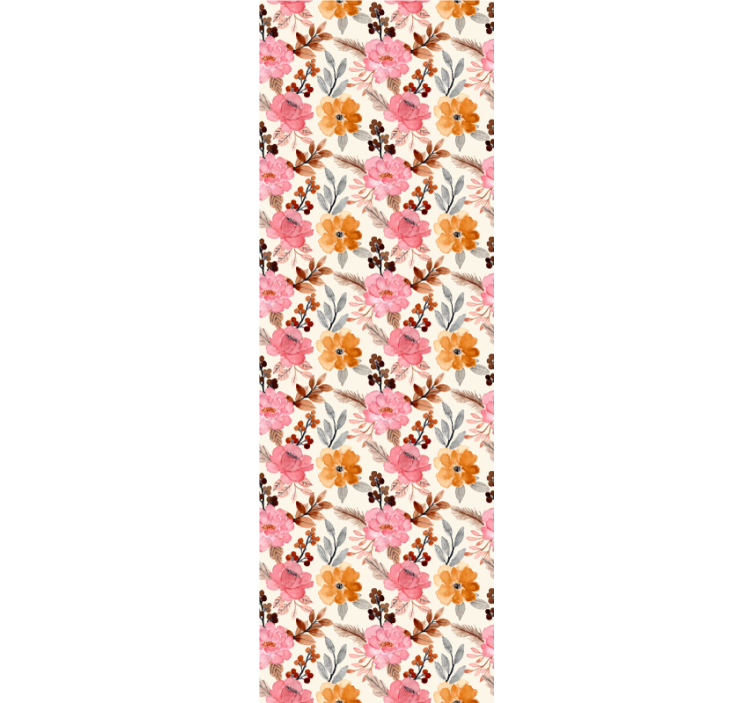 リビング 壁紙 おしゃれ 花のアレンジメント - TENSTICKERS