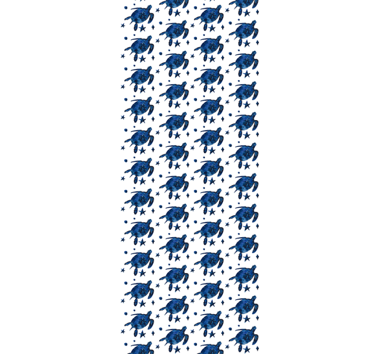 亀と銀河柄の動物の壁紙 - TENSTICKERS