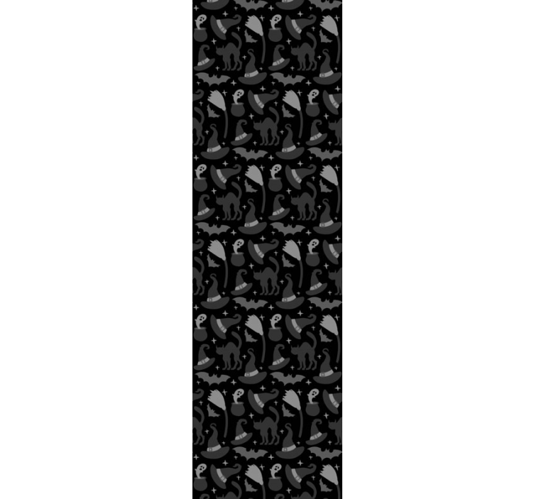 ハロウィーン壁紙魔女の帽子とおばけ - TENSTICKERS