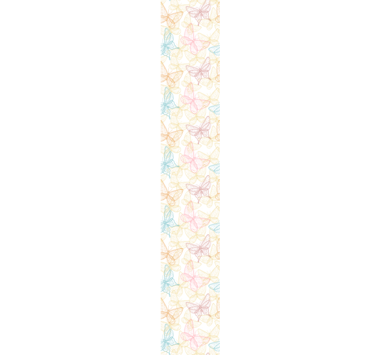 蝶の壁紙 蝶の輪郭 - TENSTICKERS