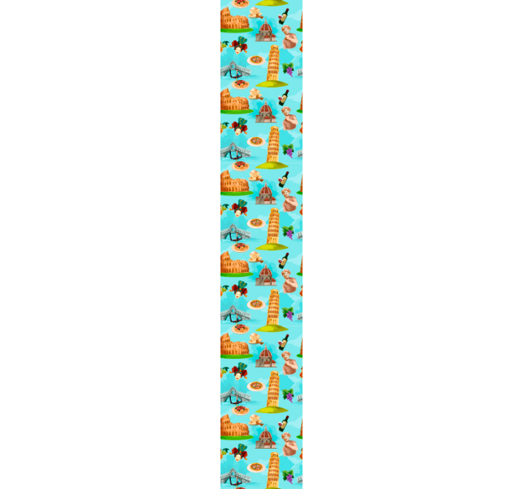 風景 壁紙 イタリアのランドマークのコラージュ - TENSTICKERS