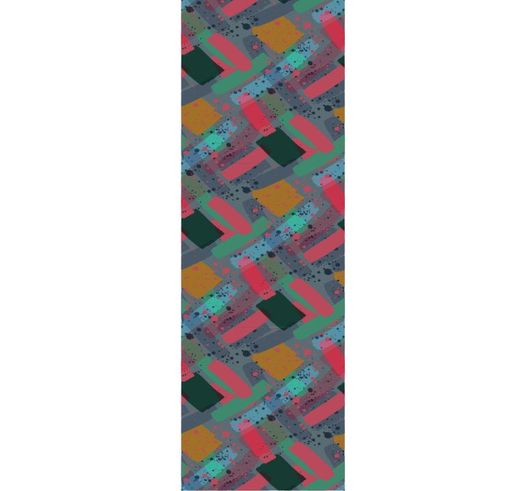 幾何学的壁紙 幾何学模様の融合 - TENSTICKERS