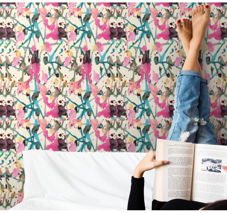 自然 壁紙 抽象的な植物 - TENSTICKERS