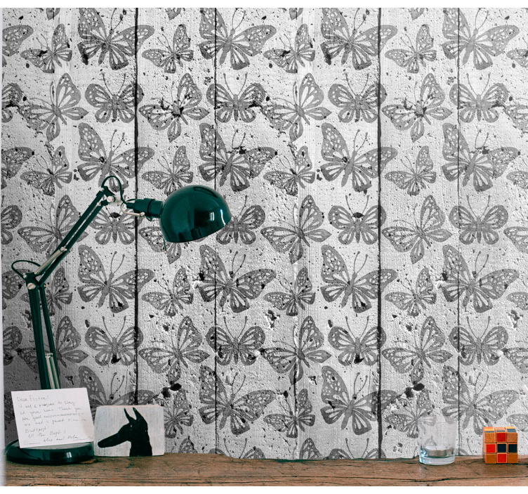 蝶の壁紙 蝶の足跡 - TENSTICKERS