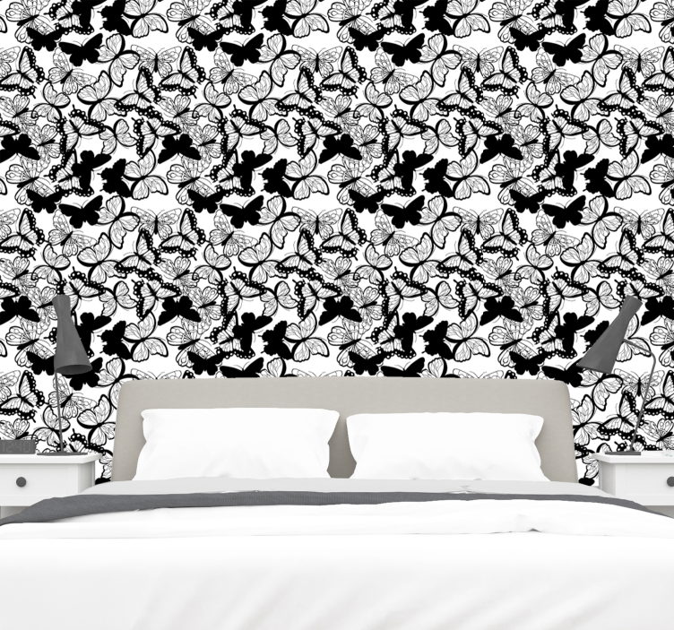 蝶の壁紙 蝶の豊富さ - TENSTICKERS