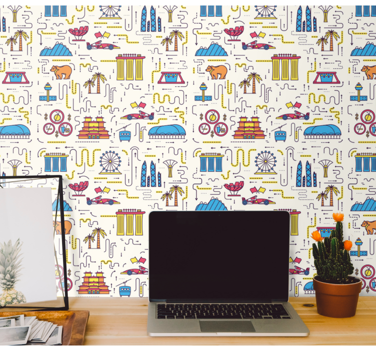 風景 壁紙 都市景観の楽しみ - TENSTICKERS